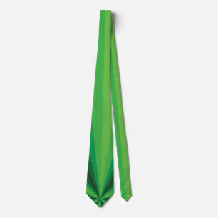 La corbata de los hombres verdes de la ilusión