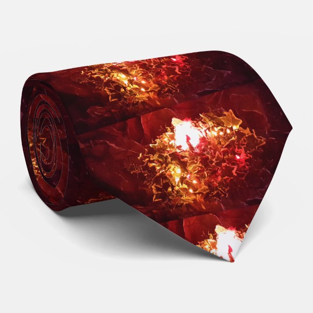 La corbata del cuello del "Bush ardiente" (Enrollado)