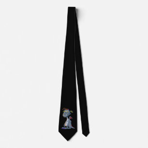 La corbata del cuello del personalizado divertido