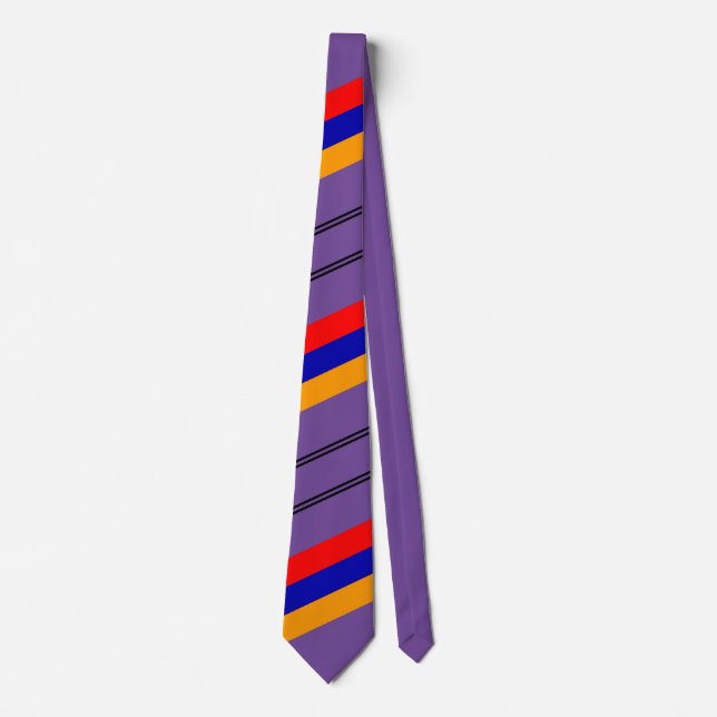 "la corbata tricolor (Anverso)