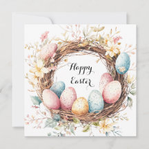 La corona colorida decorativa de huevos de Pascua 