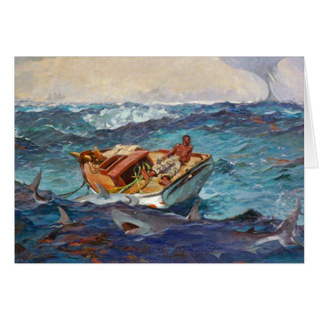 La corriente del Golfo por Winslow Homer (Anverso (Horizontal))