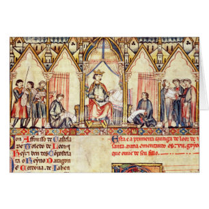 La corte de Alfonso X 'el Wise