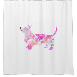 La cortina de ducha Corgi