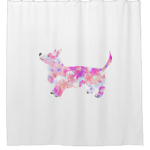 La cortina de ducha Corgi