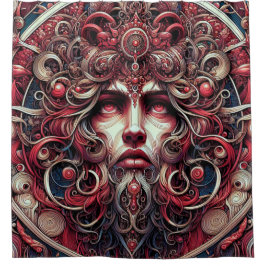 La cortina de ducha del álbum rojo