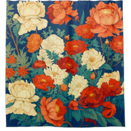 La cortina de ducha inspirada en William Morris
