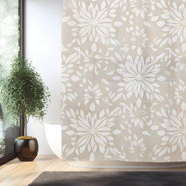 La cortina de ducha Minimalista de Boho Mandala