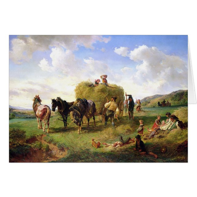 La cosecha del heno, 1869 (Anverso (Horizontal))