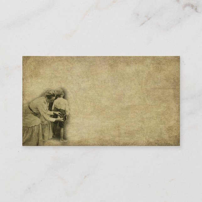 La costura por Seat de pantalones Prim la tarjeta (Anverso)