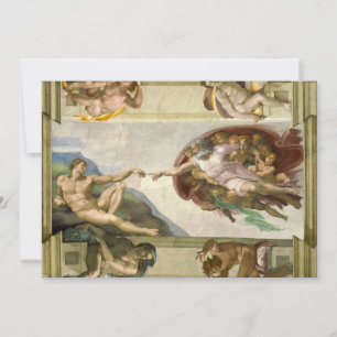 La Creación de Adán de Miguel Ángel (Creación de A