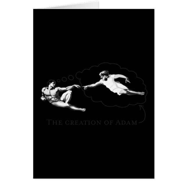 La creación de Adán (dios) (Frente)