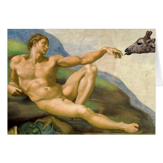 La Creación De La Parodia De Adam (Anverso (Horizontal))