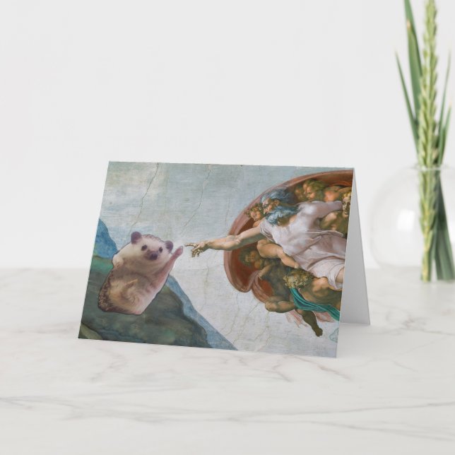 La creación de la tarjeta de escondrijo de Miguel  (Anverso)