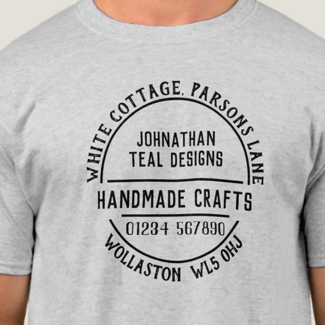 La creativa camiseta promocional de Crafter (Subido por el creador)