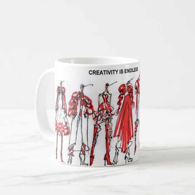 La creatividad es taza sin fin (Anverso izquierdo)