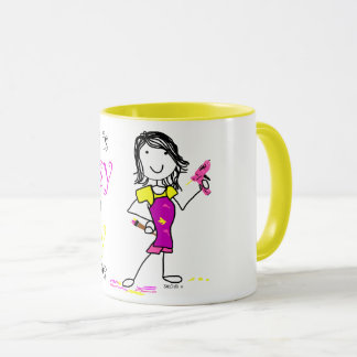 La creatividad es taza sucia