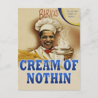 La crema de Barack de la no postal