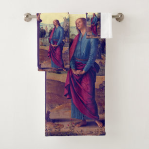 La Crucifixión con la Virgen de Pietro Perugino