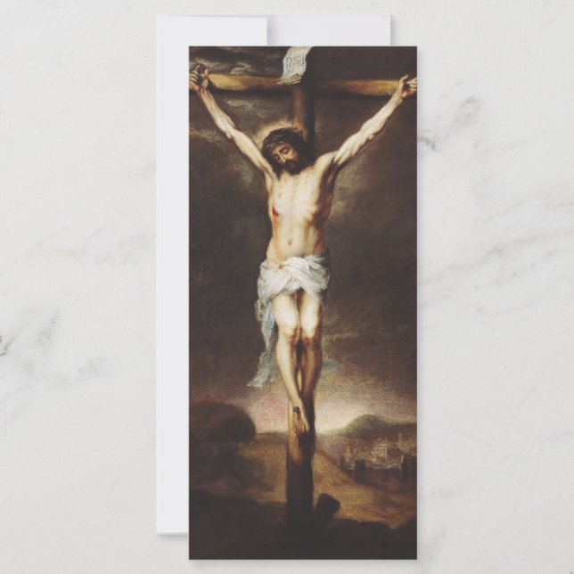 La crucifixión de Bartolomé Esteban Murillo (Anverso)