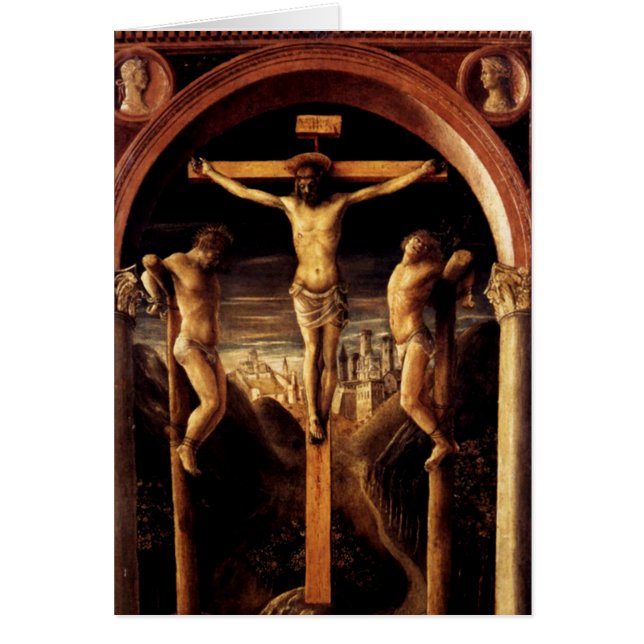 La crucifixión de Jesús de Vincenzo Foppa - 1456 (Frente)