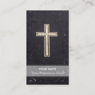 La cruz bíblica como tarjeta de visita religiosa