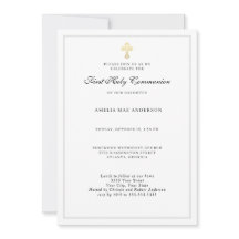 La cruz simple primero la invitación a la comunión