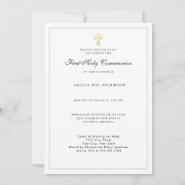 La cruz simple primero la invitación a la comunión