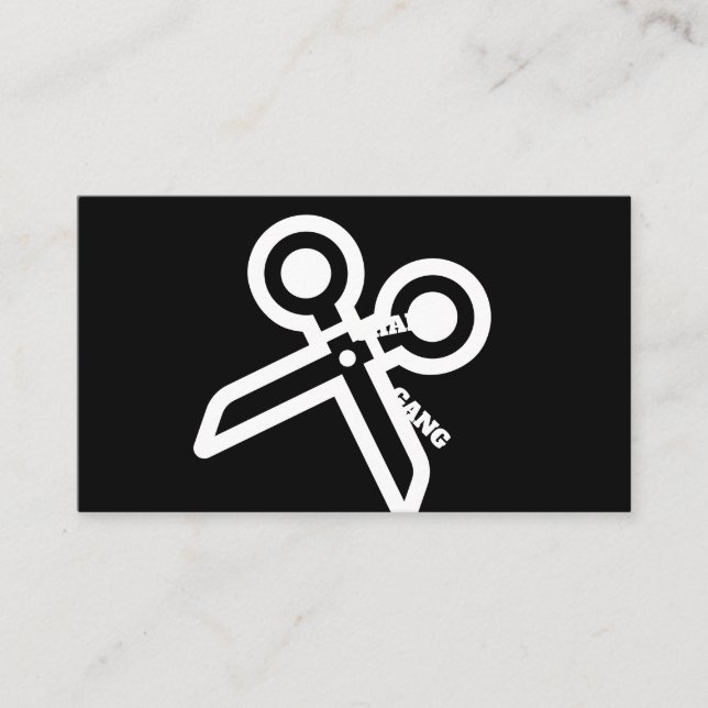 La CUADRILLA de la SILLA scissor tarjetas de (Anverso)