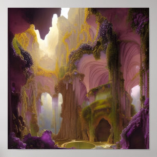 La cueva del arte digital de los geodésicos de Ame