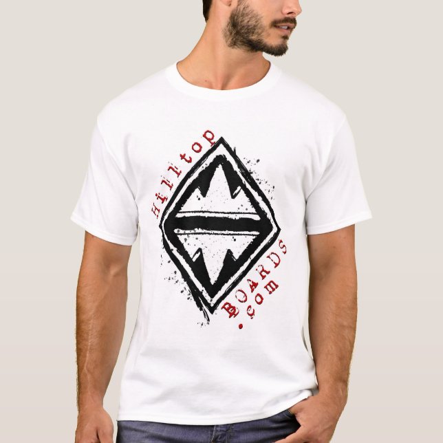 La cumbre sube a la camisa #1 (Anverso)
