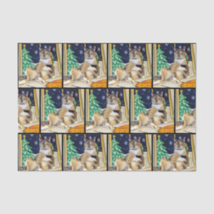 La dama de Callie Muffin como Navidades - Papel ta