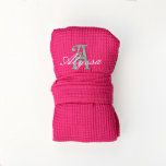 La dama de honor personalizada Waffle Robe, rosa c<br><div class="desc">DESCRIPCIÓN DE ROBO: -Aplanamiento por encima de la longitud de la rodilla (36" de largo), 3ª longitud de la manga, 2ª bolsillos con correa -Un tamaño es el más adecuado para la misma. Recomendar para mujeres de hasta 16-18 o XL. -Fabricado con tejido de algodón al 60% / 40% de...</div>