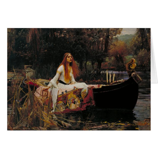 La dama de Shalott (Anverso (Horizontal))