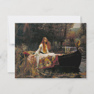 La dama de Shalott 1888 John William Waterhouse