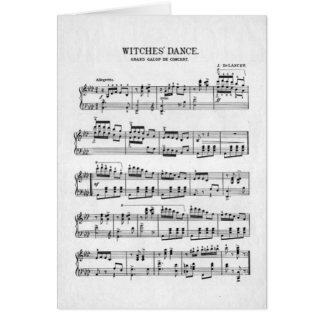 La danza de las brujas (Frente)
