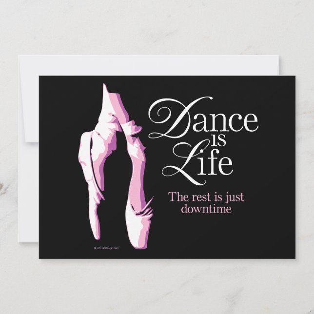 La danza es la vida (Anverso)