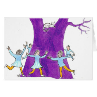 ¡La danza hasta el árbol dice la parada!