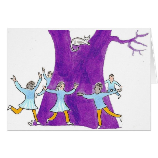 ¡La danza hasta el árbol dice la parada! (Anverso (Horizontal))