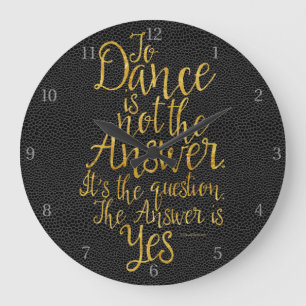 La Danza No Es La Respuesta Del Gran Reloj