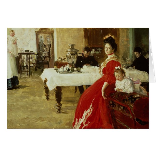 La Daughter del artista, 1905 (Anverso (Horizontal))