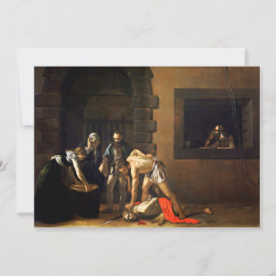 La decapitación de San Juan Bautista por Caravaggi