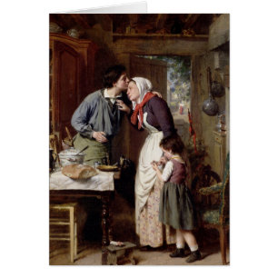 La dedicación de un hijo, 1868 (aceite en lona)