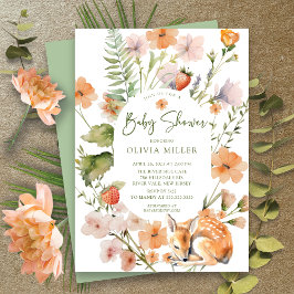 La deliciosa invitación a Baby Shower de los cierv