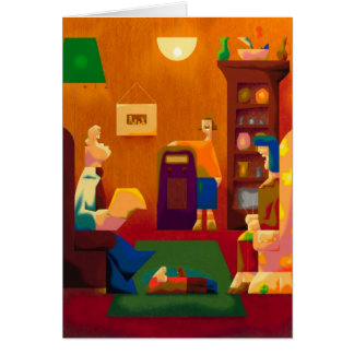 la demostración de Jack Benny - tarjeta en blanco