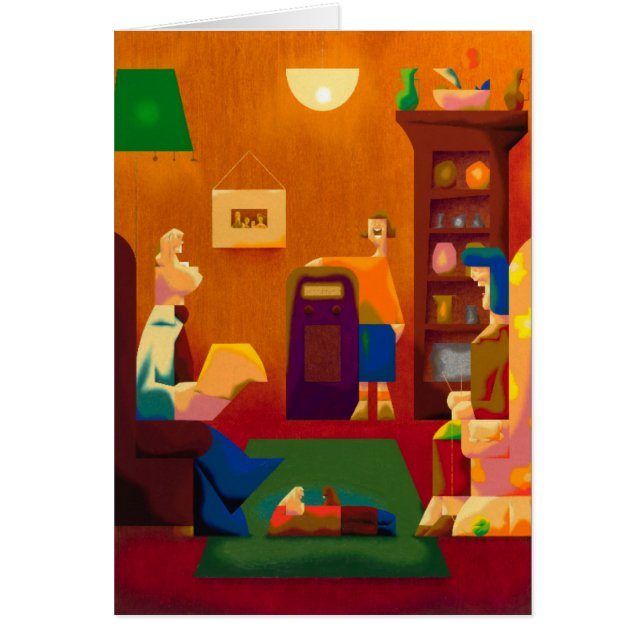 la demostración de Jack Benny - tarjeta en blanco (Frente)