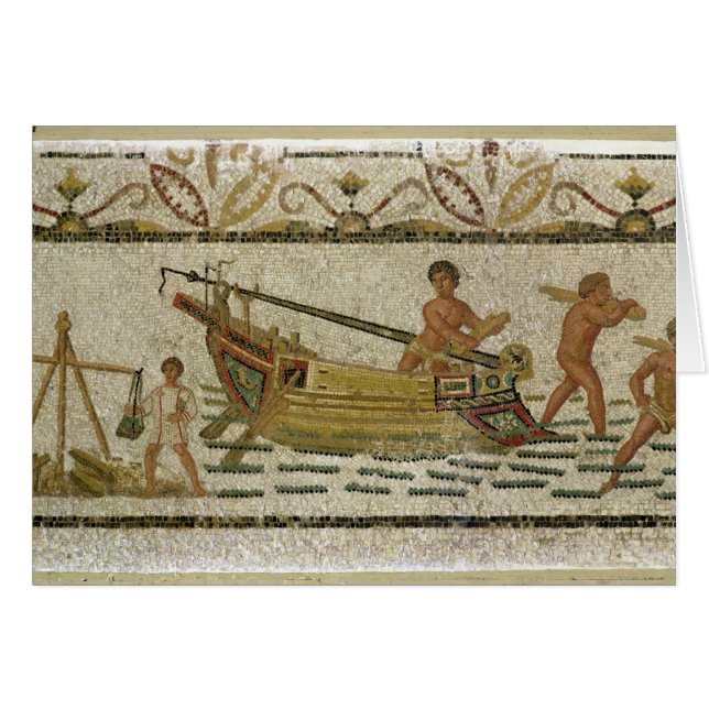 La descarga de una nave (Anverso (Horizontal))