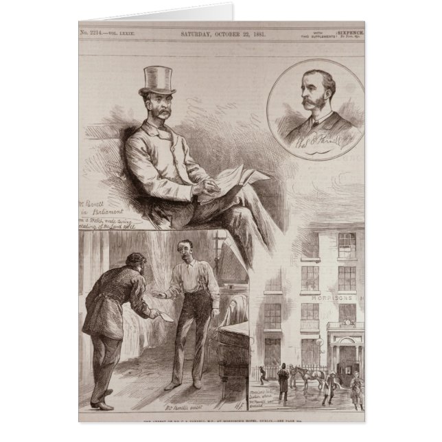 La detención de Sr. C.S. Parnell, P.M. (Frente)