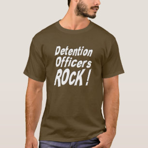 ¡La detención manda la roca! Camiseta