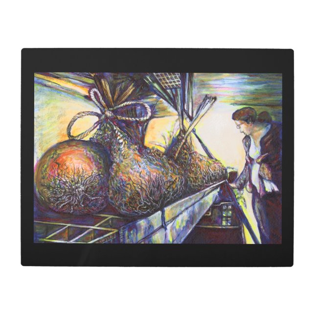 La devastadora impresión Metalizado de la vida (Anverso)